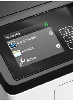 Lexmark MS531dw Monochrome Laser, Integrated Duplex (2-sided printing), Energy Star, Print Speed: Up to 46 ppm, Recommended Monthly Page Volume: 2000-15000 pages, 2.8 inch, Color touch screen(38S0300)
