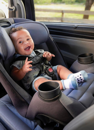 Safety 1st Ellaris 3-in-1 Convertible Car Seat, Slim Fit Design, Rear & Forward-Facing, 5-Position Headrest, Travel-Friendly with Machine-Washable Seat Pad, London Blue