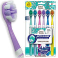 GuruNanda Butter On Gums Toothbrush, ADA Accepted, With 8000 Ultra Soft Softex Bristles for Sensitive & Receding Gums, Perfect for Whiter Teeth, 6 Ct