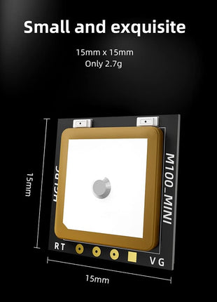 HGLRC Mini M100 GPS Module for UBLOX Compatible with 2-7 Inch FPV Racing Drone