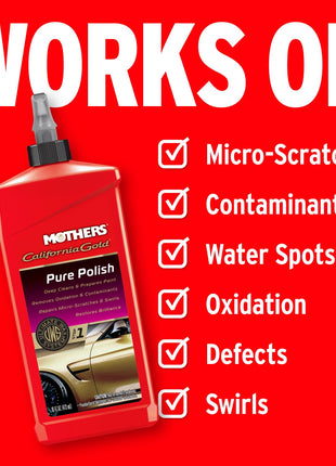 Mothers California Gold Pure Polish, 16 oz. (07100)