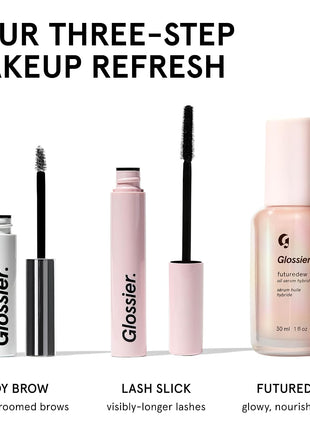 Glossier Lash Slick Tubing Mascara, Lengthening & Lifting, Natural Brown
