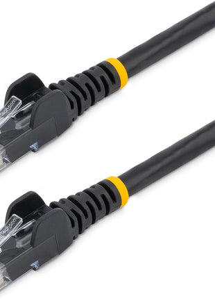 StarTech 10ft CAT6 Ethernet Cable - Black CAT 6 Gigabit Ethernet Wire -250Mhz 100W PoE RJ45 UTP Network Patch Cord Snagless with Strain Relief (N6PATCH10BK)