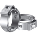 LOKMAN 50 Pack 1/2 Inch PEX Cinch Clamps, Stainless Steel Rings Pinch Clamps for PEX Tubing Pipe Fitting Connections (1/2 Inch)