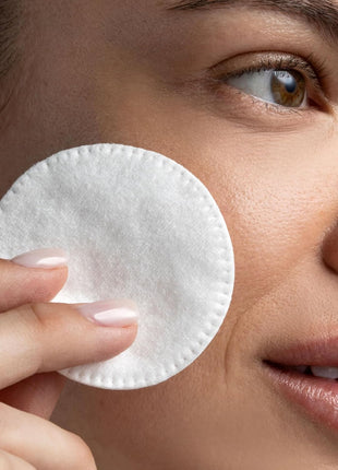 Cliganic Premium Cotton Rounds for Face (300 Count) - Makeup Remover Pads, Hypoallergenic, Lint-Free | 100% Pure Cotton (Packaging May Vary)