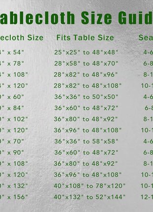 sancua Rectangle Tablecloth, 60 x 84 Inch, Black | Stain and Wrinkle Resistant, Washable Polyester Cloth, Decorative Fabric Cover, For Dining Tables, Buffet Parties and Camping