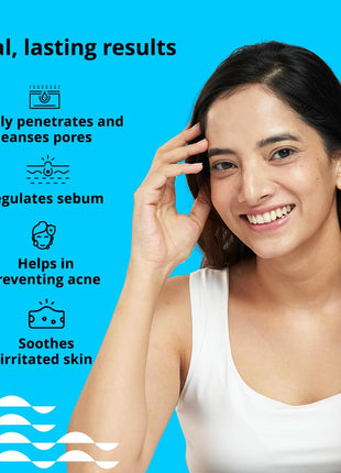 Rivela Dermascience Acne Control Face Wash By Cipla | For Oily Skin | With 2% Salicylic Acid | Contains Tea Tree Oil | Improves Skin Hydration | Controls Sebum | 100 ml