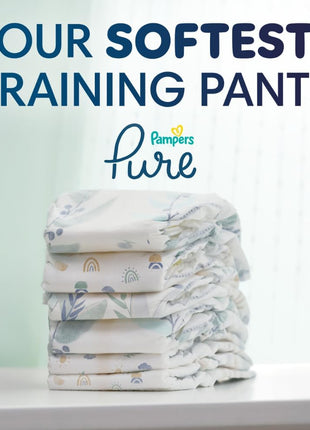 Pampers Pure Protection Training Underwear, Unisex, Size 3T4T, 92 Count, Premium, Hypoallergenic, Soft, Absorbent