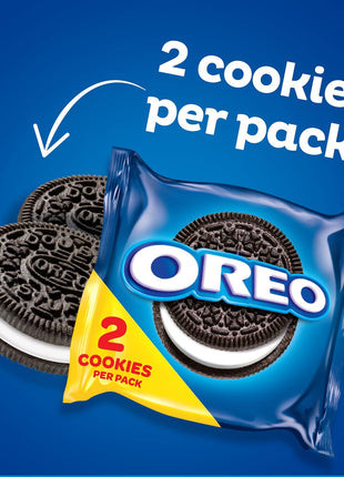 OREO Chocolate Sandwich Cookies, 20 Snack Packs (2 Cookies Per Pack) | Individually Wrapped