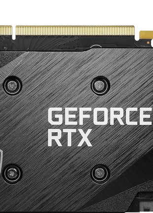 msi Gaming GeForce RTX 3050 8GB GDRR6 Boost Clock: 1807 MHz 128-Bit HDMI/DP PCIe 4 Torx Twin Fans Ampere OC Graphics Card (RTX 3050 Ventus 2X XS 8G OC)