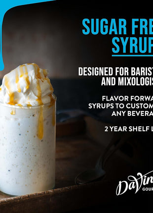 DaVinci Gourmet Sugar-Free Caramel Syrup, 25.4 Fluid Ounces (Pack of 1)