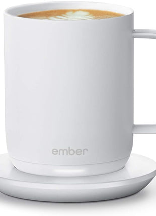 Ember Charging Coaster 2, Wireless Charging for Use with Ember Temperature Control Smart Mug, White