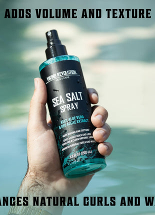 Viking Revolution Sea Salt Spray for Men - Hair Texturizing Spray 8.8 oz