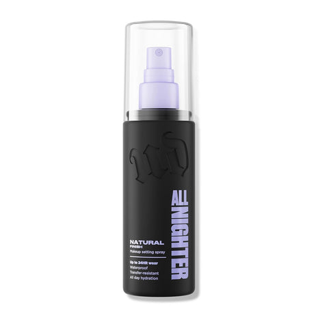 Urban Decay All Nighter Waterproof Makeup Setting Spray - Up to 24HR Wear, Natural Finish, Ultra-Fine Facial Mist, Transfer-Resistant, Foundation Face Primer, Hydrating, For All Skin Types