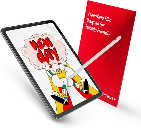 2 Pack Paperfeel Screen Protector for iPad A16 11/10th & Air 11 Inch | M4/M3/M2 11/10.9 Inch, Matte PET Film for Drawing, Anti-Glare, Compatible with Apple Pencil, Touch Sensitivity, Case Friendly