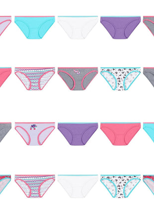 Hanes Girls' Hanes Girls' 20-pack Tagless Cotton Brief Panties