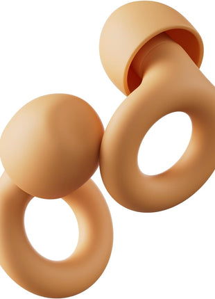 Loop Quiet 2 Ear Plugs - Ultra-Comfy Reusable Hearing Protection for Sleep | 24dB SNR noise reduction. Flexible, customizable fit. Reusable & washable. For deep focus, travel, noise sensitivity