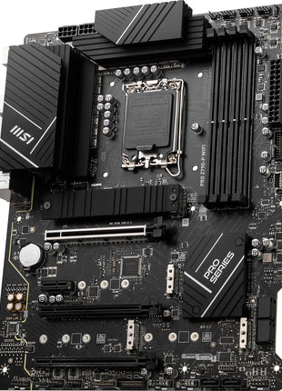 MSI PRO Z790-P WiFi ProSeries Motherboard (Supports 12th/13th/14th Gen Intel Processors, LGA 1700, DDR5, PCIe 5.0, M.2, 2.5Gbps LAN, USB 3.2 Gen2, HDMI/DP, Wi-Fi 6E, Bluetooth 5.3, ATX)