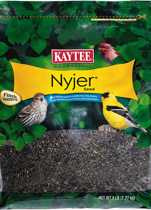 Kaytee Nyjer Wild Bird Food Seed, 5 Pound