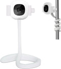 Haloera Travel Stand for Nanit Pro Smart Baby Monitor & Flex Stand Accessory, and Most 2.2 to 3.9inch Wide Baby Monitors Camera Portable Mount for Crib Cot Shelves - Without Tools or Wall Damage