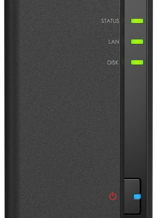 Synology DS124 Personal Backup & File Hub - Protect Photos, Secure Home Surveillance (1-Bay Diskless NAS)