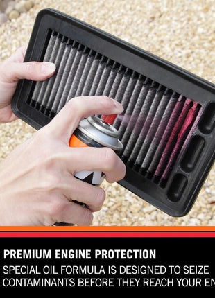K&N Air Filter Cleaning Kit: Aerosol Filter Cleaner and Oil Kit; Restores Engine Air Filter Performance; Service Kit-99-5000, Multi