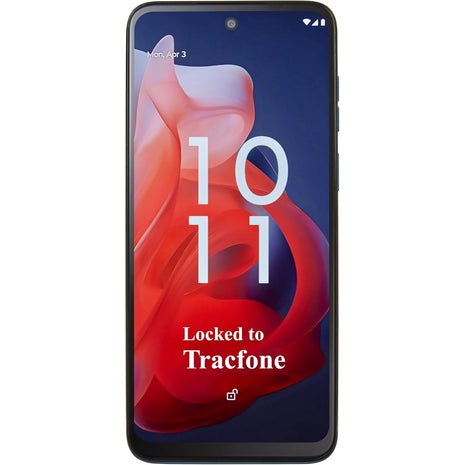 Tracfone Moto G Play (2023) [Activation Promotion], 32GB, Blue, Includes 1500Min/1500Txt/1500MB, 365 Days Service Plan - Prepaid Smartphone