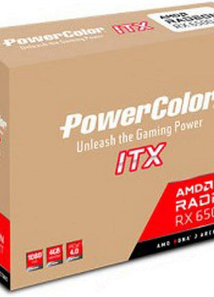 PowerColor AMD Radeon RX 6500 XT ITX Gaming Graphics Card with 4GB GDDR6 Memory