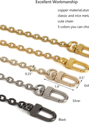 Mini Copper Purse Chain Shoulder Crossbody Strap Bag Accessories Charm Decoration