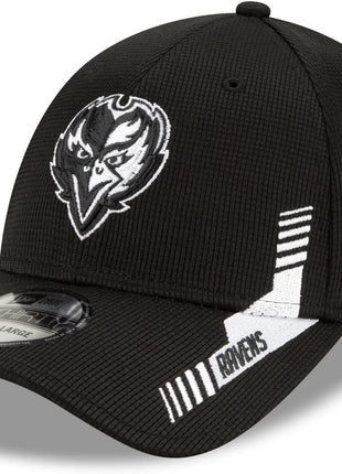 New Era Men's Black Baltimore Ravens Raven Logo The League 9FORTY Adjustable Hat