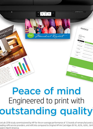 HP 923 Black, Cyan, Magenta, Yellow Ink Cartridges Printers | Works with Printer Series: OfficeJet 8120, OfficeJet Pro 8130 | Eligible for Instant Ink | 6C3Y6LN