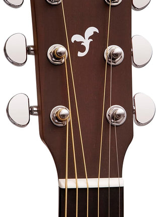 Yamaha 6 String Beginner Solid Spruce Top Traditional Western Dreadnought Acoustic Guitar With Rosewood FIngerboard, Natural Finish, Right, (FG800J NT)
