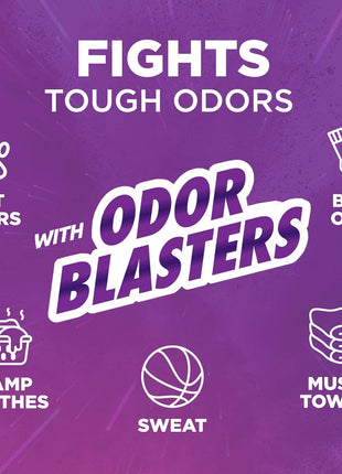 ARM & HAMMER Plus OxiClean Odor Blasters Liquid Laundry Detergent | Fresh Burst Scent, 128 Loads, 166.5 fl oz