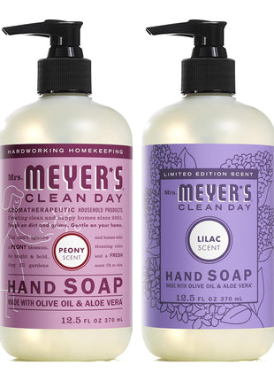 MRS. MEYER'S CLEAN DAY Hand Soap Refill, Lavender Scent, 33 Fl Oz Bottle