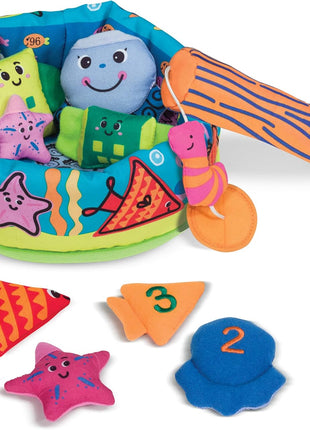 Melissa & Doug K's Kids Fish and Count Learning Game With 8 Numbered Fish to Catch and Release