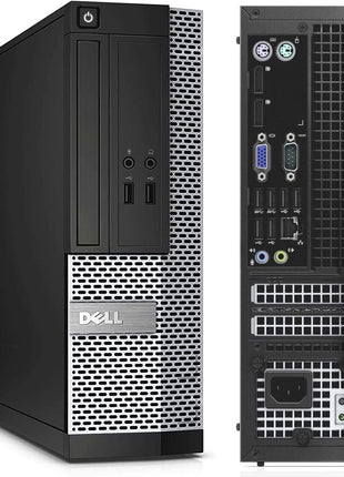 Dell OptiPlex Computer Desktop PC, Intel Core i5 3rd Gen 3.2 GHz, 16GB RAM, 2TB HDD, New 22 Inch LED Monitor, RGB Keyboard and Mouse, WiFi, Windows 11 Pro (Renewed)
