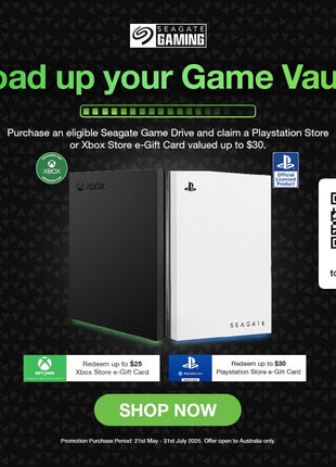 Seagate Game Drive for Xbox 4 TB External Hard Drive Portable HDD - USB 3.2 Gen 1, Black with built-in green LED bar, Xbox Certified, 3 year Rescue Services(STKX4000402)