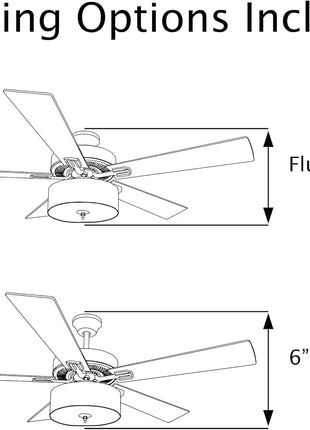 RIVER OF GOODS Alabaster LED Mesh Caged Ceiling Fan - 52" L X 52" W - White/Oak Wood-Grain Blades