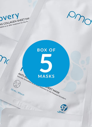 PMD Recovery Anti-Aging Collagen Sheet Mask, 5 ct.