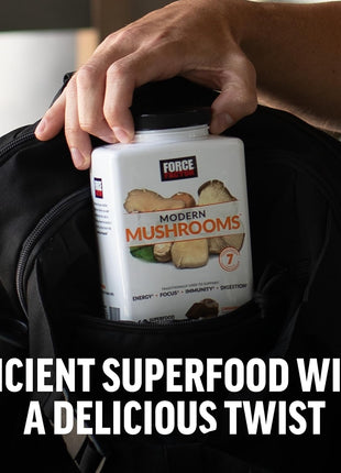 Force Factor Modern Mushrooms Soft Chews, Mushroom Supplement | with Lions Mane, Turkey Tail & Cordyceps to Support Energy, Focus & Digestion, Cinnamon Roll, 120 Soft Chews, 2-Pack