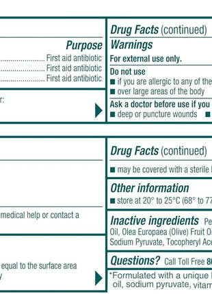Neosporin Original First Aid Antibiotic Ointment with Bacitracin Zinc for Infection Protection, Wound Care Treatment & Scar Appearance Minimizer for Minor Cuts, Scrapes and Burns,.5 oz