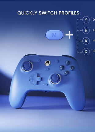 GameSir G7 SE Wired Controller for Xbox Series X|S, Xbox One & Windows 10/11, Plug and Play Gaming Gamepad with Hall Effect Joysticks/Hall Trigger, 3.5mm Audio Jack (Blue)