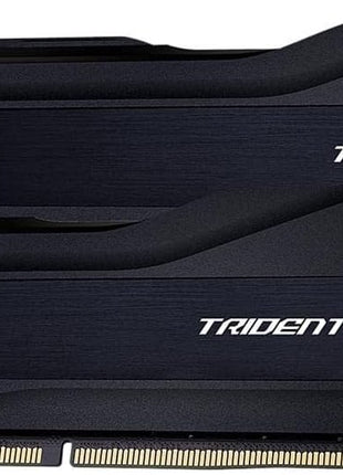G.SKILL Trident Z5 Series DDR5 RAM (Intel XMP 3.0) 32GB (2x16GB) 6400MT/s CL32-39-39-102 1.40V Desktop Computer Memory U-DIMM - Matte Black (F5-6400J3239G16GX2-TZ5K)