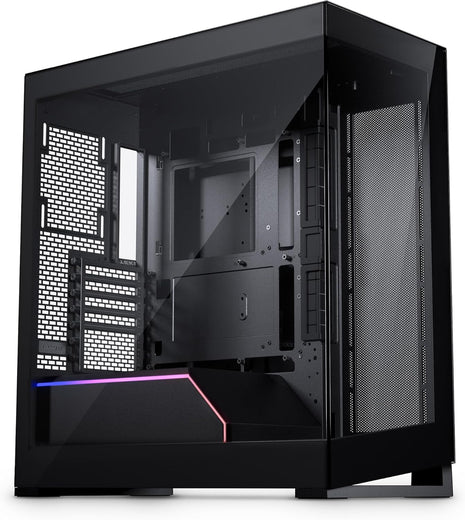 Phanteks NV5 MK2, Showcase Mid-Tower Chassis, Rear-Connect MB Support, Integrated D/A-RGB Lighting, Seamless Tempered Glass Design, 8X Fan Positions