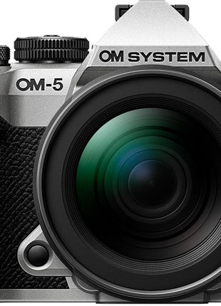 OM SYSTEM OM-5 Mark II SLV w/M.ZUIKO Digital ED 12-45mm F4.0 PRO KIT Compact Light Weight Weather Sealed 4K Video Camera Best for Outdoor Travel