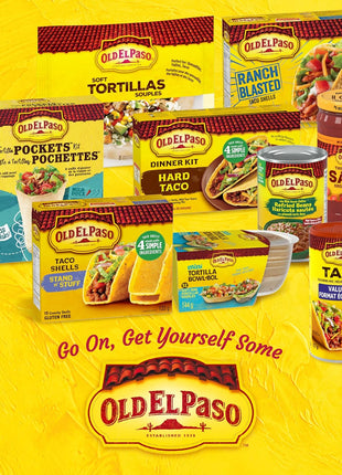 Old El Paso Tacos For Two Hard Taco Dinner Kit, 155g/5.5 oz., {Imported from Canada}