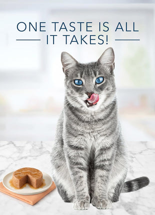Blue Buffalo Tastefuls Natural Pate Wet Cat Food Variety Pack, Salmon, Chicken,Ocean Fish & Tuna Entrées 3-oz Cans (4 of Each Flavor), (Pack of 24)