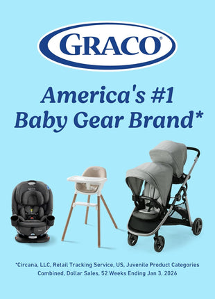 Graco Ready2Grow LX 2.0 Double Stroller, Twin Baby Stroller Features Bench Seat and Standing Platform Options, Compact Fold Perfect for Baby Travel, Clark