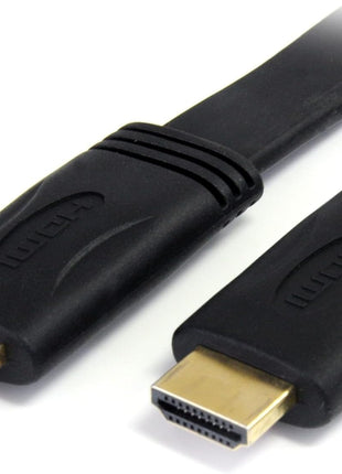 STARTECH.COM 15 FT Flat HIGH Speed HDMI Cable with ETHERNET - HDMI - M/M