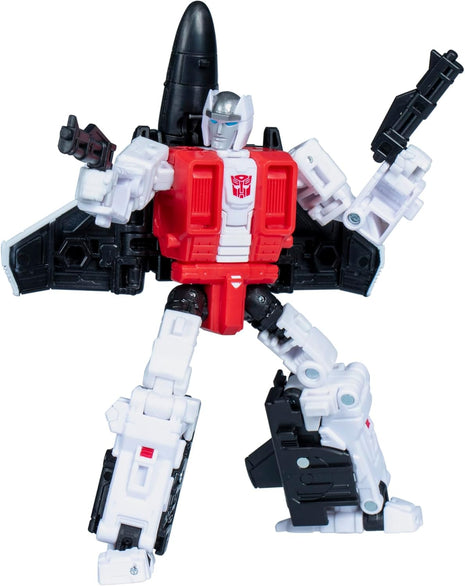 Transformers Age of the Primes Deluxe Class Aerialbot Air Raid, 5.5-inch Converting Action Figure, Robot Toys for Ages 8+ | Transformers Age Of The Primes 6 Inch Action Figure Deluxe Class (2025 Wave 1) - Air Raid
